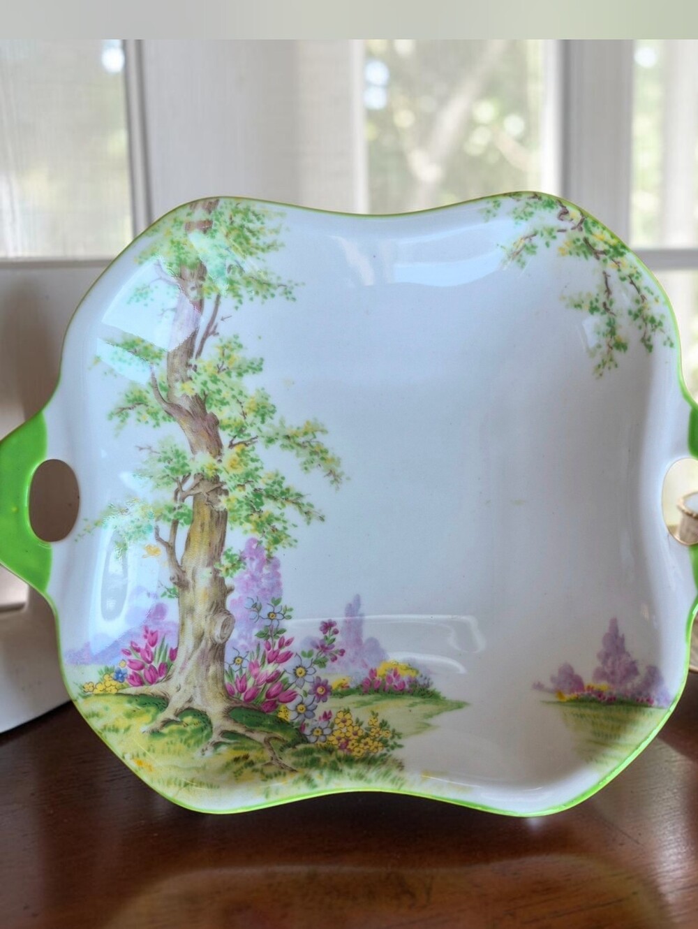 Vintage 1930s Royal Albert Dish Greenwood Tree